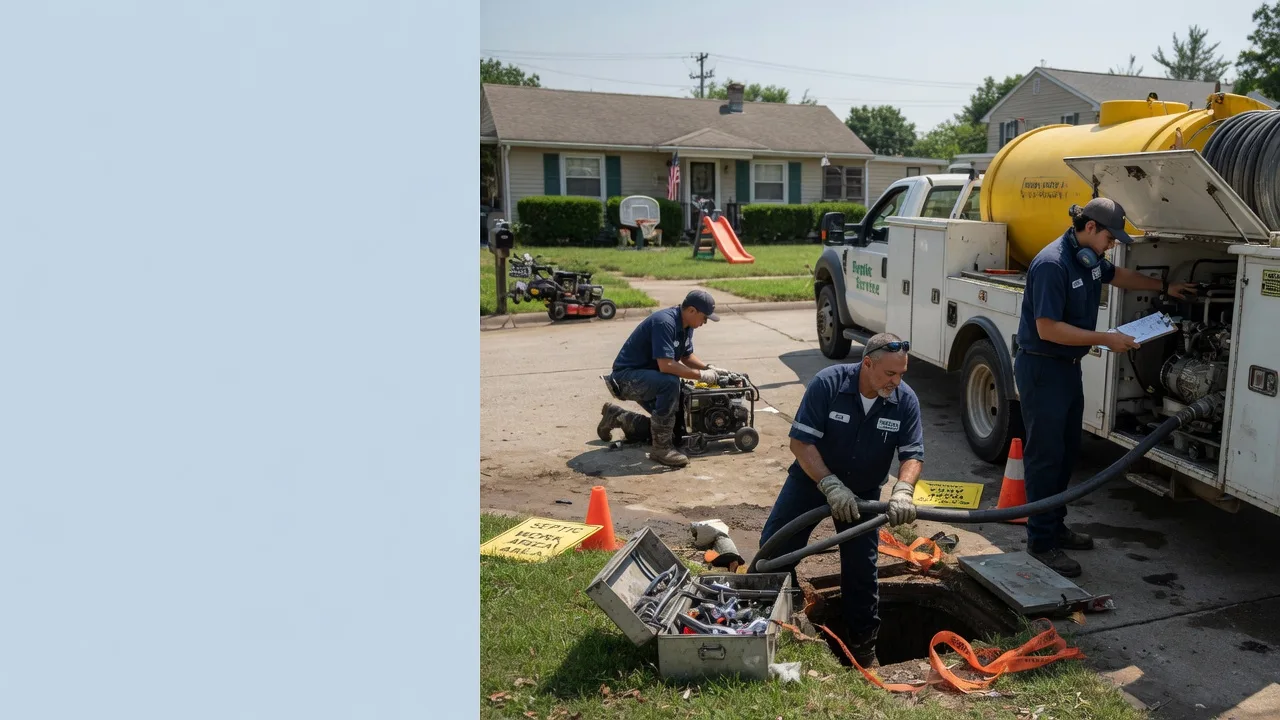 Septic Tank Pumping in Tampa, KS near me